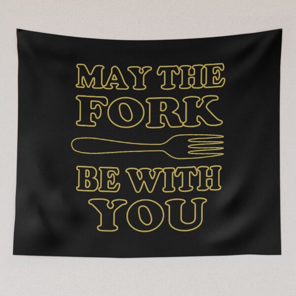 Item preview, May The Fork Be With You  designed and sold by Gkinoki.