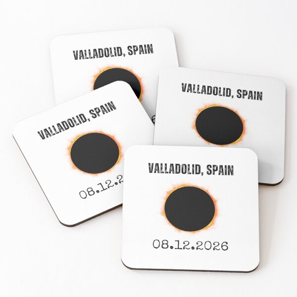 Item preview, VALLADOLID, SPAIN 08.12.2026 Total Solar Eclipse designed and sold by snowry.