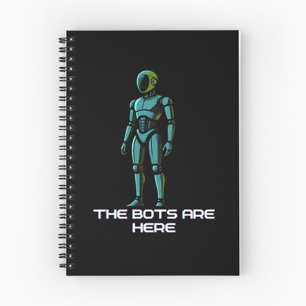 Item preview, Humanoid AI Robots Future Tech Design | The Bots Are Coming Futuristic Android Art designed and sold by TEEJAMBOREE.