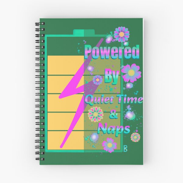 Item preview, Powered By Quiet Time and Naps designed and sold by DesignbyKurlz.