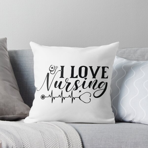 Item preview, I Love Nursing - Cute Heart Medical Professional Life Spirit Gift designed and sold by FuzionRaptor.