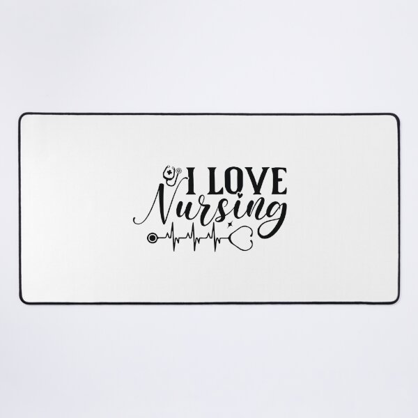 Item preview, I Love Nursing - Cute Heart Medical Professional Life Spirit Gift designed and sold by FuzionRaptor.