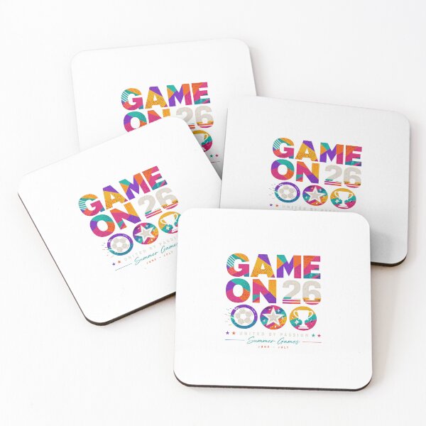 Item preview, Game On 26 – United by Passion Summer Games  designed and sold by AchraffPrint.