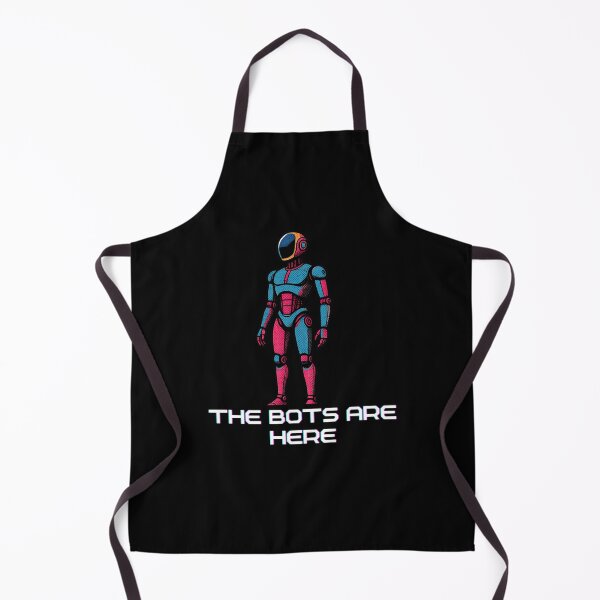 Item preview, Humanoid AI Robots Future Tech Design | The Bots Are Coming Futuristic Android Art designed and sold by TEEJAMBOREE.