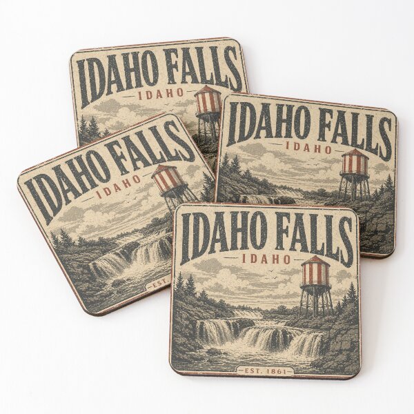 Item preview, Idaho Falls Vintage Shirt designed and sold by Redrockthreads.