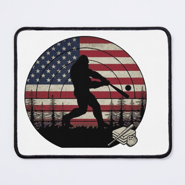 Item preview, Vintage Patriotic Bigfoot Batter designed and sold by trendnest_shop.