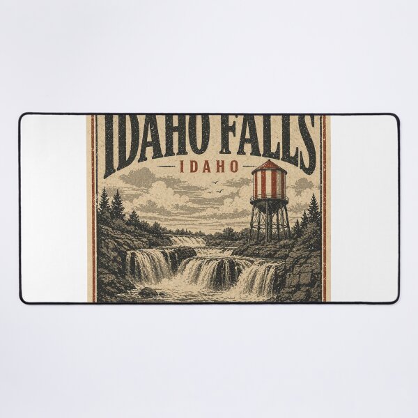 Item preview, Idaho Falls Vintage Shirt designed and sold by Redrockthreads.