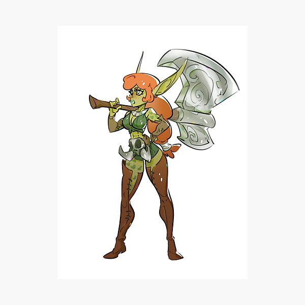 Item preview, Goblin Axe designed and sold by Artofbouboulonlon.