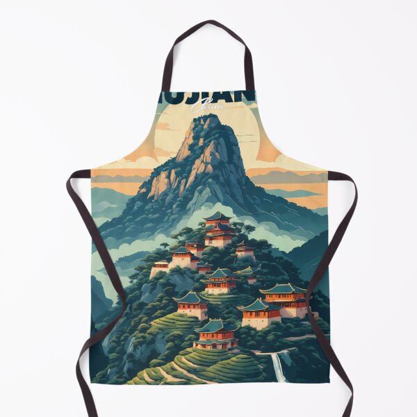 Item preview, Vintage Lushan Mountain Travel Poster Jiujiang China Retro 2D Art designed and sold by JacksoonLester.