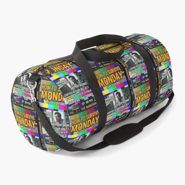 Item preview, HOW TO SURVIVE MONDAY (VHS EDITION) designed and sold by  ViralVisionsCreating .