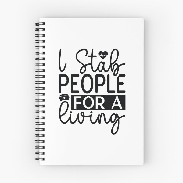 Item preview, I Stab People For A Living - Funny Phlebotomy Nursing Life Gift designed and sold by FuzionRaptor.