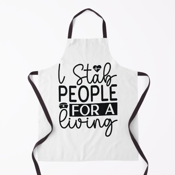 Item preview, I Stab People For A Living - Funny Phlebotomy Nursing Life Gift designed and sold by FuzionRaptor.
