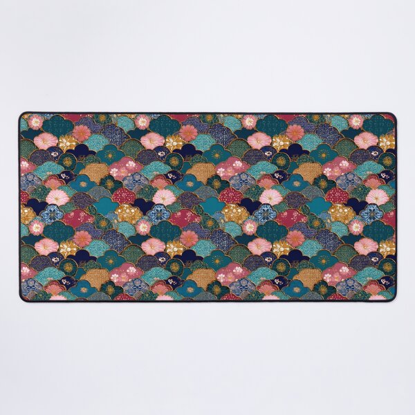 Item preview, Traditional Japanese Pattern Gold Accents designed and sold by NicolasGlowArt.