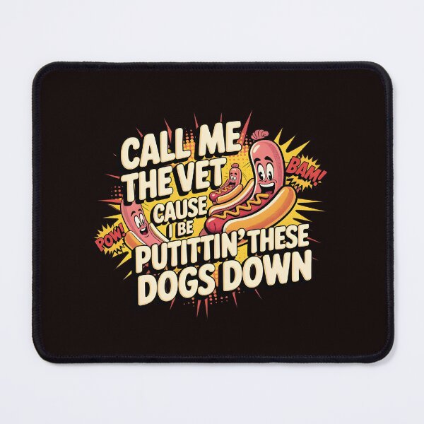 Item preview, Call Me The Vet Cause I Be Puttin These Dogs Down Outfit – Funny Food Meme Glizzy Meme Design designed and sold by Redgiant87x.