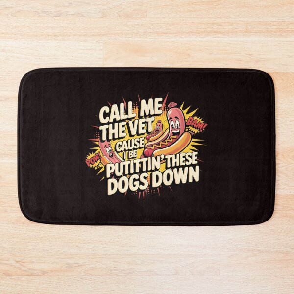 Item preview, Call Me The Vet Cause I Be Puttin These Dogs Down Outfit – Funny Food Meme Glizzy Meme Design designed and sold by Redgiant87x.