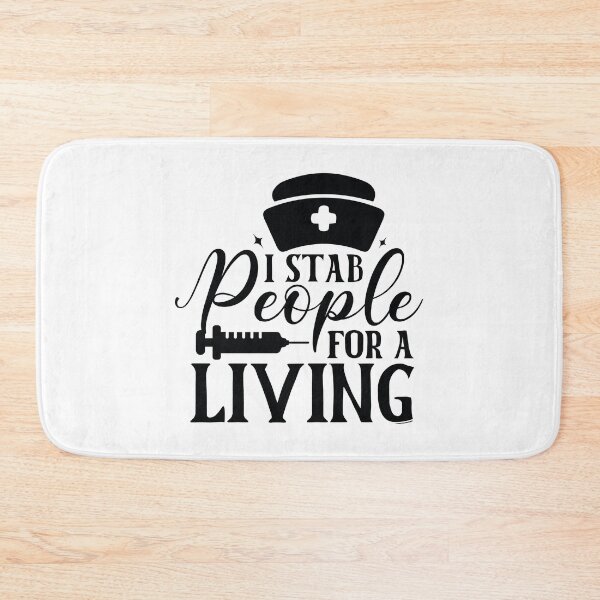Item preview, I Stab People For A Living - Funny Phlebotomy Nursing Life Gift designed and sold by FuzionRaptor.