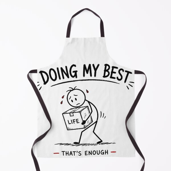 Item preview, Doing My Best Minimalist Quote Design designed and sold by HNLYapparel.
