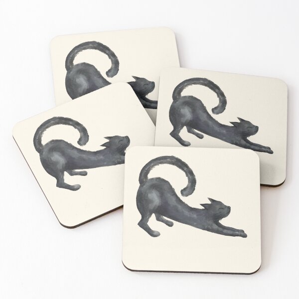 Item preview, Relaxed Black Witchy Cat designed and sold by BetOova.