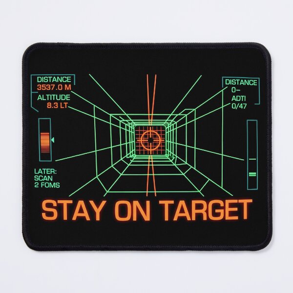 Item preview, Stay on Target - Star Wars designed and sold by starsidedesigns.