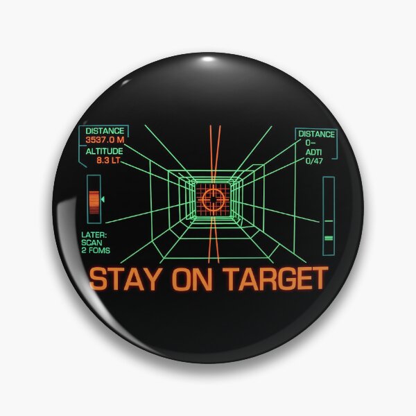 Item preview, Stay on Target - Star Wars designed and sold by starsidedesigns.