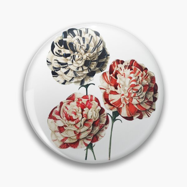 Item preview, A Group of Carnations Floral Vintage Botanical designed and sold by Disony Creations.