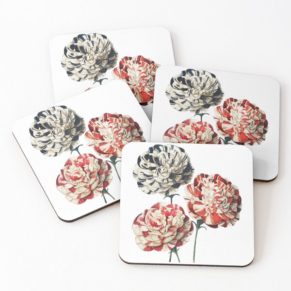 Item preview, A Group of Carnations Floral Vintage Botanical designed and sold by Disony Creations.