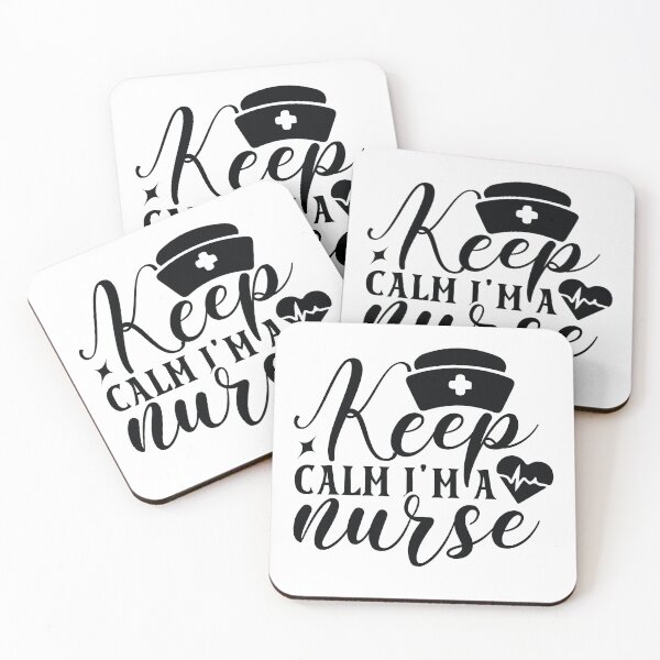 Item preview, Keep Calm I'm a Nurse - Funny Classic Medical Nursing Life Gift designed and sold by FuzionRaptor.