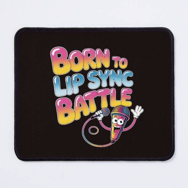 Item preview, Born to Lip Sync Battle – Lip Sync Fanatic Funny Lip Sync Humor designed and sold by Redgiant87x.