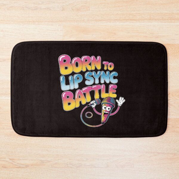 Item preview, Born to Lip Sync Battle – Lip Sync Fanatic Funny Lip Sync Humor designed and sold by Redgiant87x.