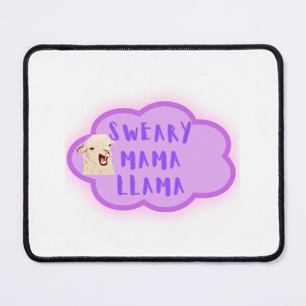 Item preview, SWEARY MAMA LLAMA designed and sold by LauraMK.