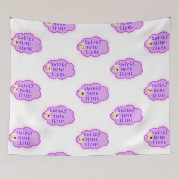 Item preview, SWEARY MAMA LLAMA designed and sold by LauraMK.