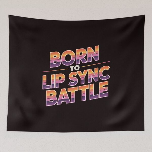 Item preview, Born to Lip Sync Battle – Lip Sync Contest Lip Sync Champion Humor designed and sold by Redgiant87x.