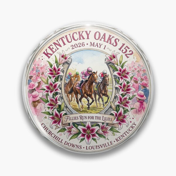 Item preview, 2026 Kentucky Oaks152 Horse Racing Design on apparel and more designed and sold by Ginny Luttrell.