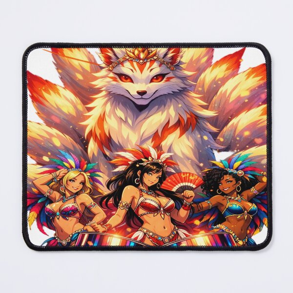 Item preview, Neon Kitsune Carnival Festival with Steelpan designed and sold by 5Palms.