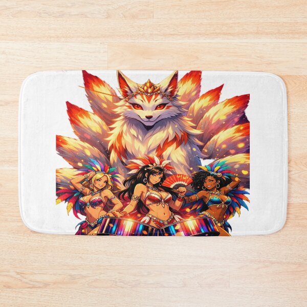 Item preview, Neon Kitsune Carnival Festival with Steelpan designed and sold by 5Palms.