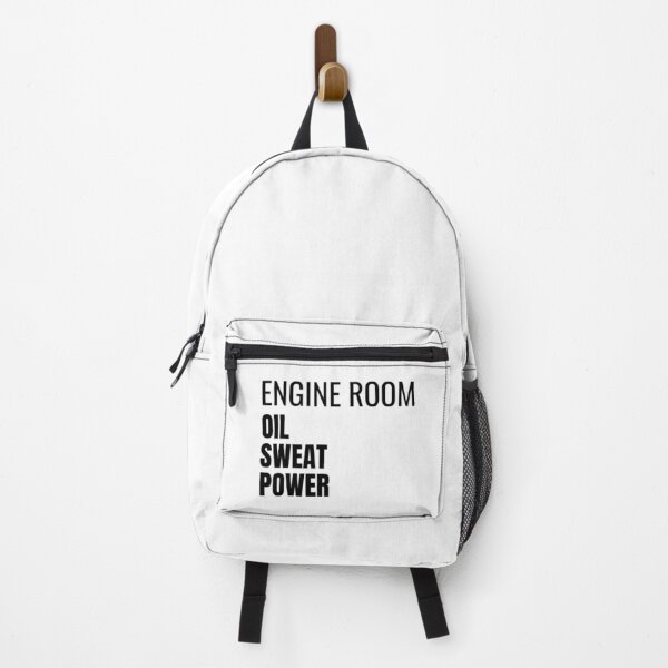 Item preview, Engine Room Oil Sweat Power (Black) designed and sold by ShipCrewNation.