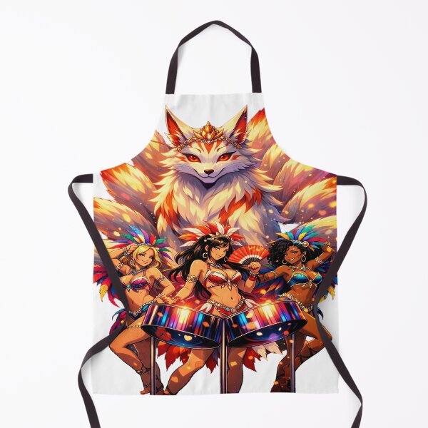 Item preview, Neon Kitsune Carnival Festival with Steelpan designed and sold by 5Palms.