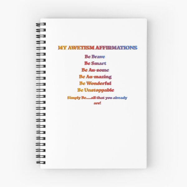 Item preview, AWETISM AFFIRMATIONS designed and sold by awetismspeaks.