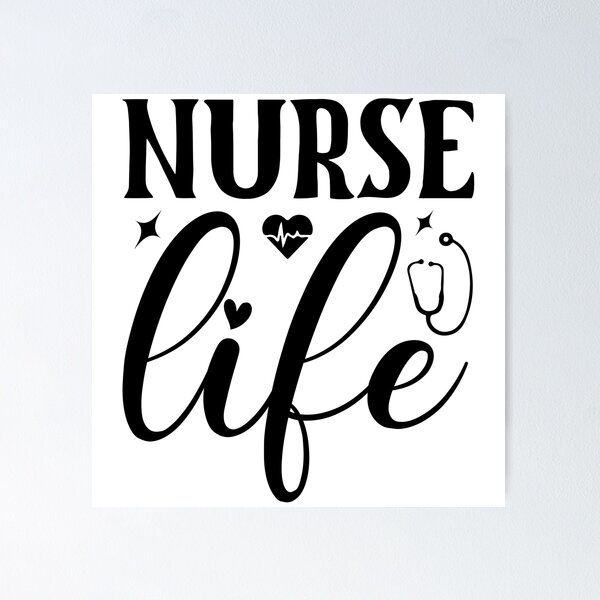 Item preview, Nurse Life - Classic Aesthetic Medical Professional Nursing Gift designed and sold by FuzionRaptor.