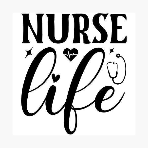 Item preview, Nurse Life - Classic Aesthetic Medical Professional Nursing Gift designed and sold by FuzionRaptor.