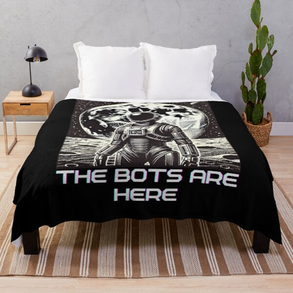 Item preview, Humanoid AI Robots Future Tech Design | The Bots Are Coming Futuristic Android Art designed and sold by TEEJAMBOREE.