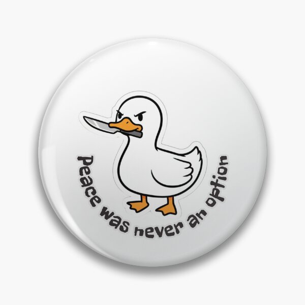 Item preview, Chaos Duck with Knife Meme designed and sold by FDMarts.