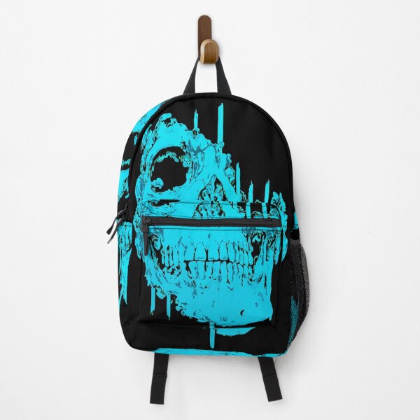 Item preview, Icy Blue Decaying Skull Dark Gothic Horror Art designed and sold by RamyGallery.
