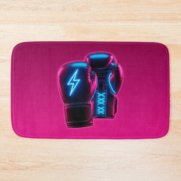 Item preview, Neon Lightning Boxing Gloves - Cyberpunk & Synthwave Art designed and sold by powersunlight.