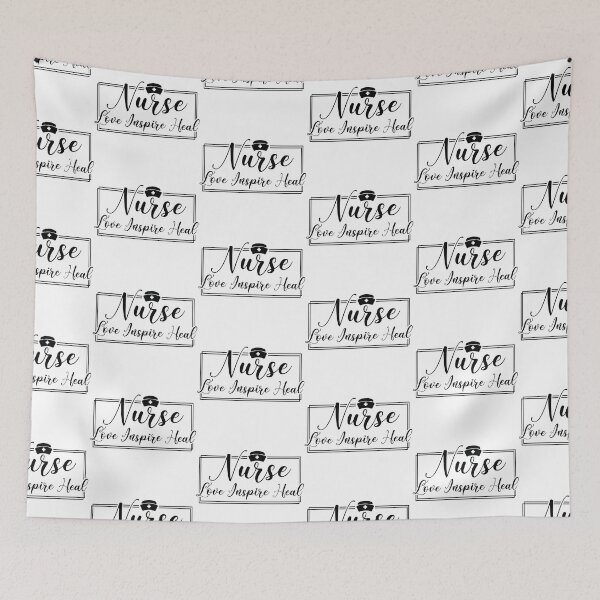Item preview, Nurse Love Inspire Heal - Inspirational Medical Nursing Life Gift designed and sold by FuzionRaptor.