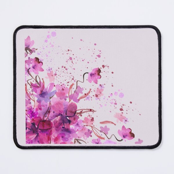 Item preview, Soft Bloom - Pink Floral Aesthetic Watercolor Flowers designed and sold by MadeByMira.