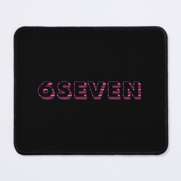 Item preview, Six seven 6 7 you get the idea and it is pink and stripey designed and sold by sandpaperdaisy.