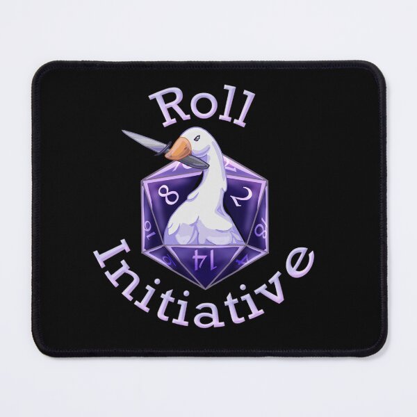 Item preview, Roll Initiative Goose - Dark Purple designed and sold by -Solarly-.