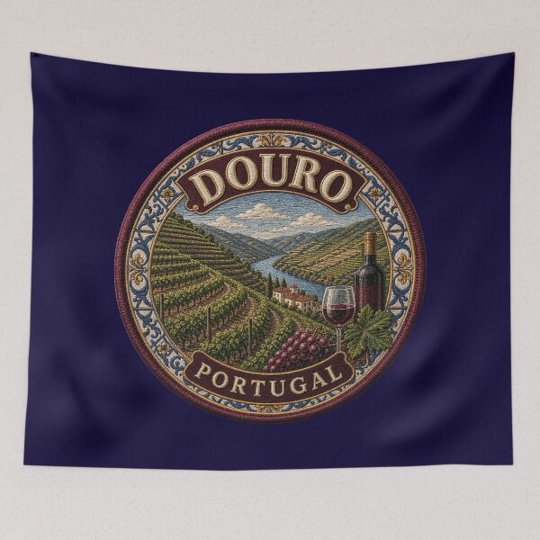Item preview, Douro, Portugal – Terraced vineyards, river valley & port wine designed and sold by Girih.