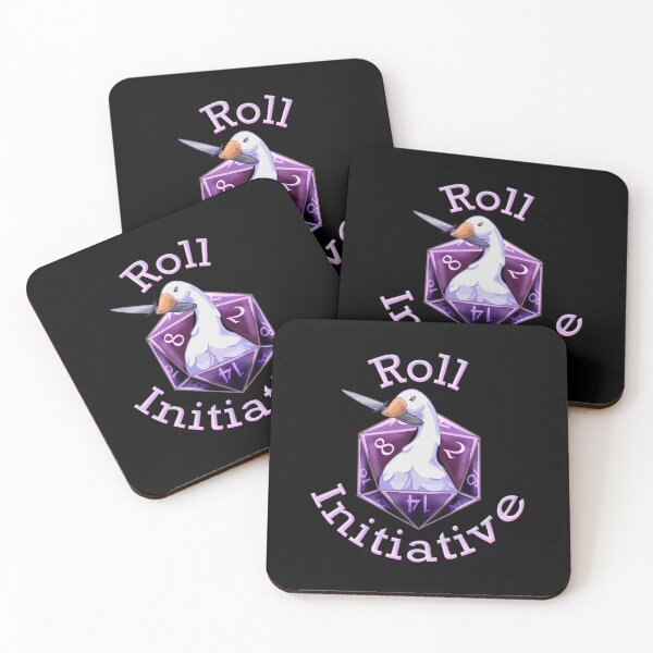 Item preview, Roll Initiative Goose - Dark Pink designed and sold by -Solarly-.
